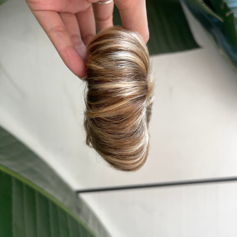 100% Human Hair Bun Scrunchie – 35g, #7/10