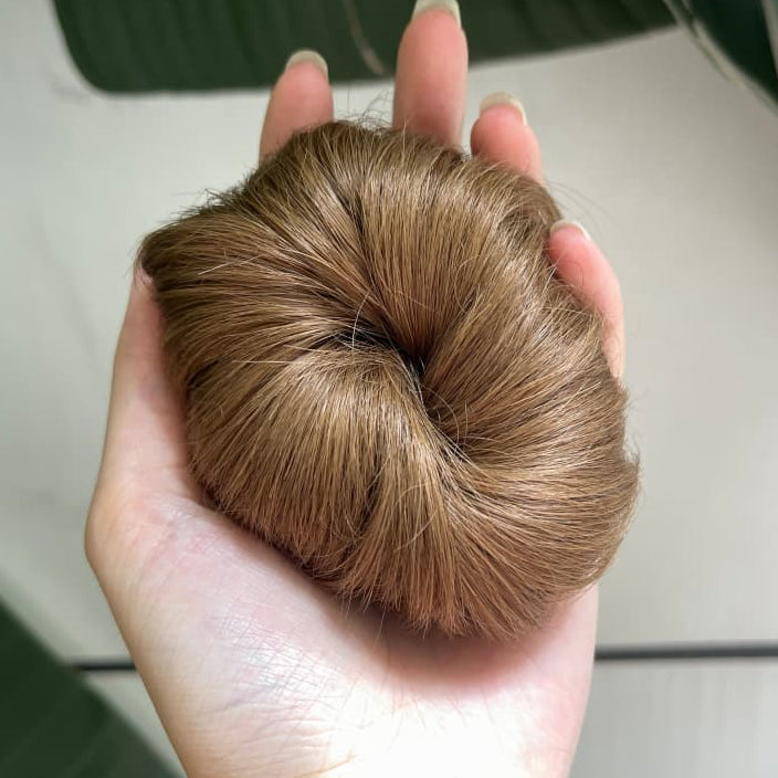 100% Human Hair Bun Scrunchie – 35g, #7
