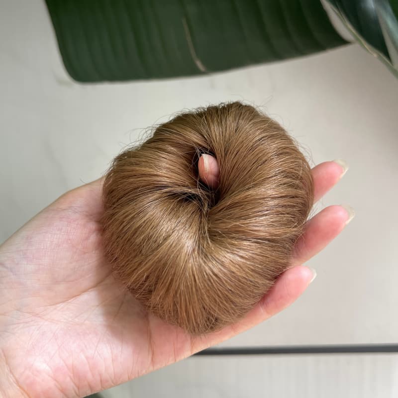100% Human Hair Bun Scrunchie – 35g, #7