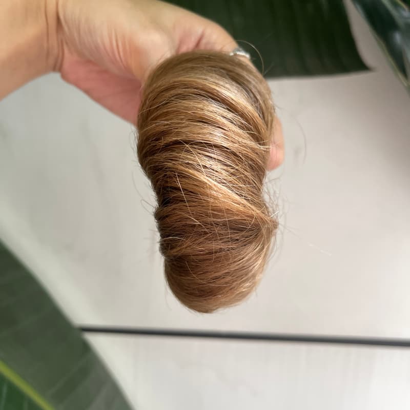 100% Human Hair Bun Scrunchie – 35g, #7