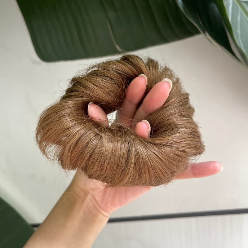 100% Human Hair Bun Scrunchie – 35g, #7