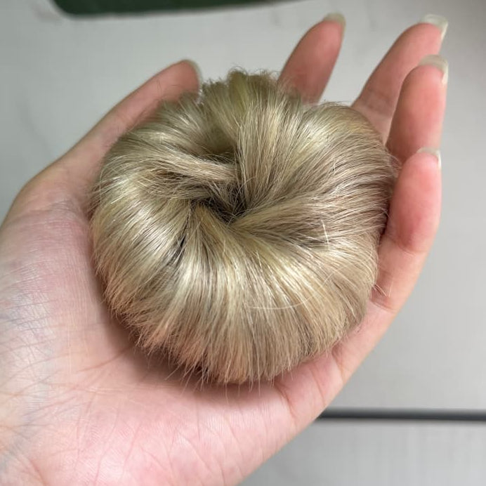 100% Human Hair Bun Scrunchie – 35g, #116