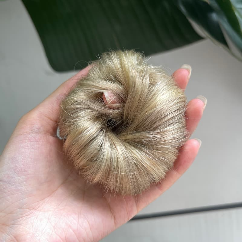 100% Human Hair Bun Scrunchie – 35g, #116