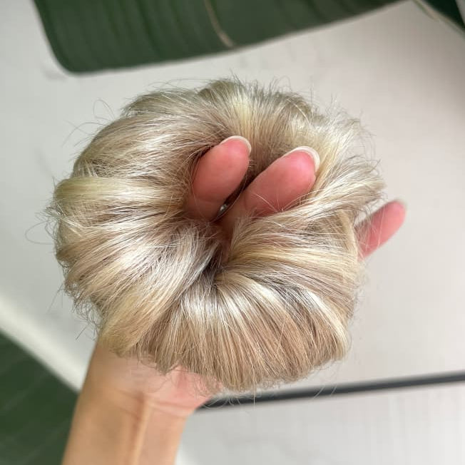 100% Human Hair Bun Scrunchie – 35g, #116