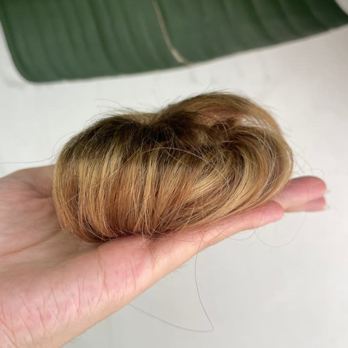 100% Human Hair Bun Scrunchie – 35g, #4/27