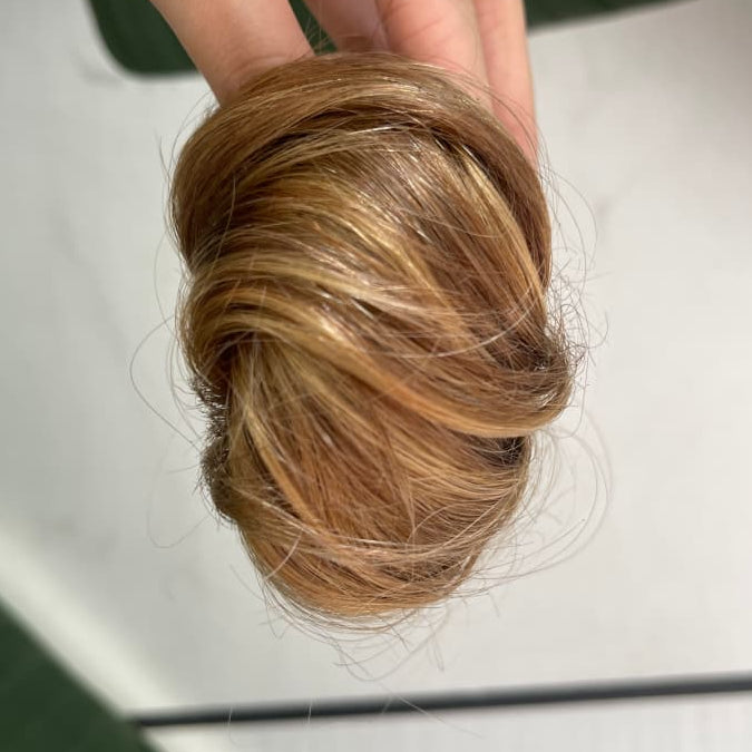 100% Human Hair Bun Scrunchie – 35g, #4/27