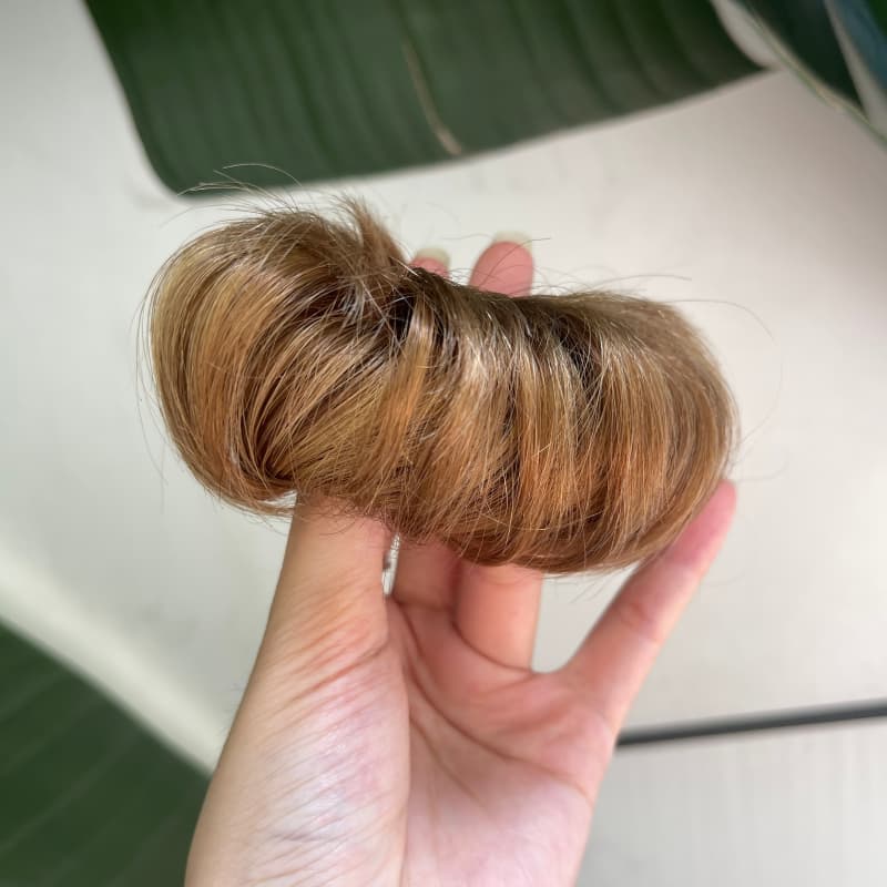 100% Human Hair Bun Scrunchie – 35g, #4/27