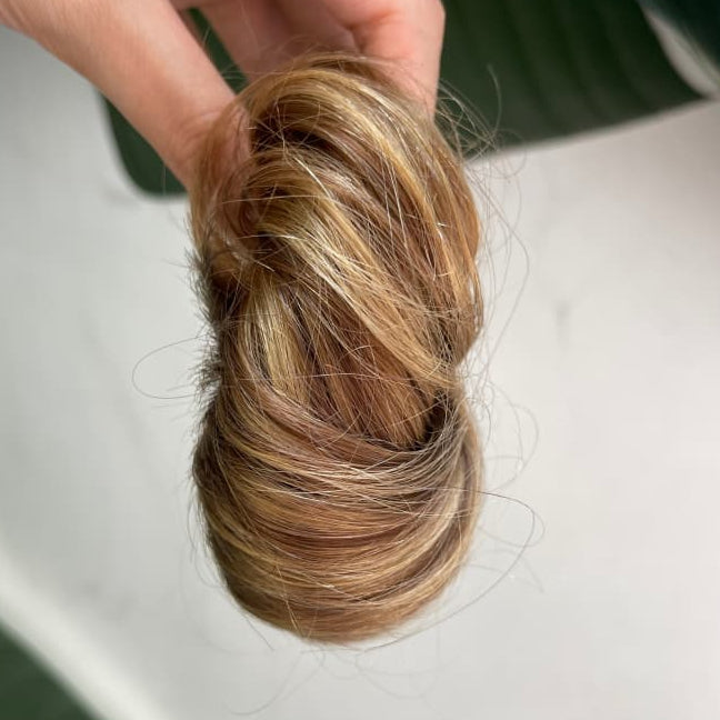 100% Human Hair Bun Scrunchie – 35g, #4/27