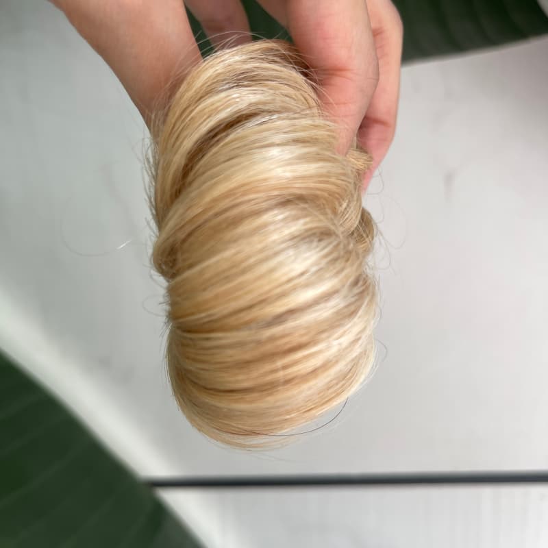 100% Human Hair Bun Scrunchie – 35g, #14