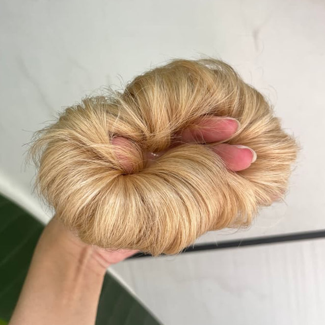 100% Human Hair Bun Scrunchie – 35g, #14