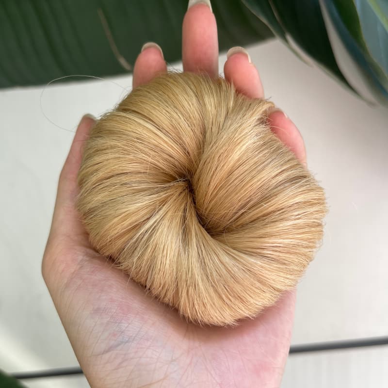 100% Human Hair Bun Scrunchie – 35g, #14