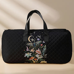 Diamond Quilted Travel Bag Large Capacity Diamond Quilted Travel Bag