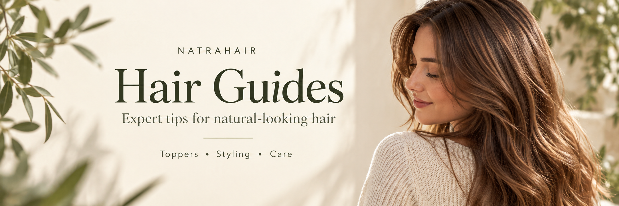 Natrahair Hair Guides — tips for toppers, styling and hair care
