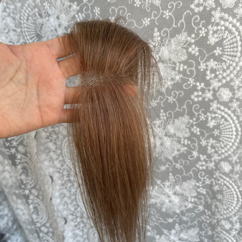 Natrahair 4 halo wire human hair topper, ultra-thin lace 10 x 3.5 cm, 25 cm hair - view 9