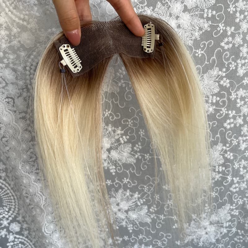 Natrahair 8-613 halo wire human hair topper, ultra-thin lace 10 x 3.5 cm, 25 cm hair - view 11