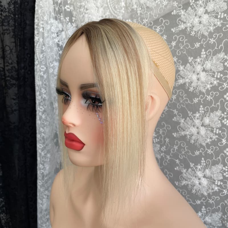 Natrahair 8-613 halo wire human hair topper, ultra-thin lace 10 x 3.5 cm, 25 cm hair - view 4