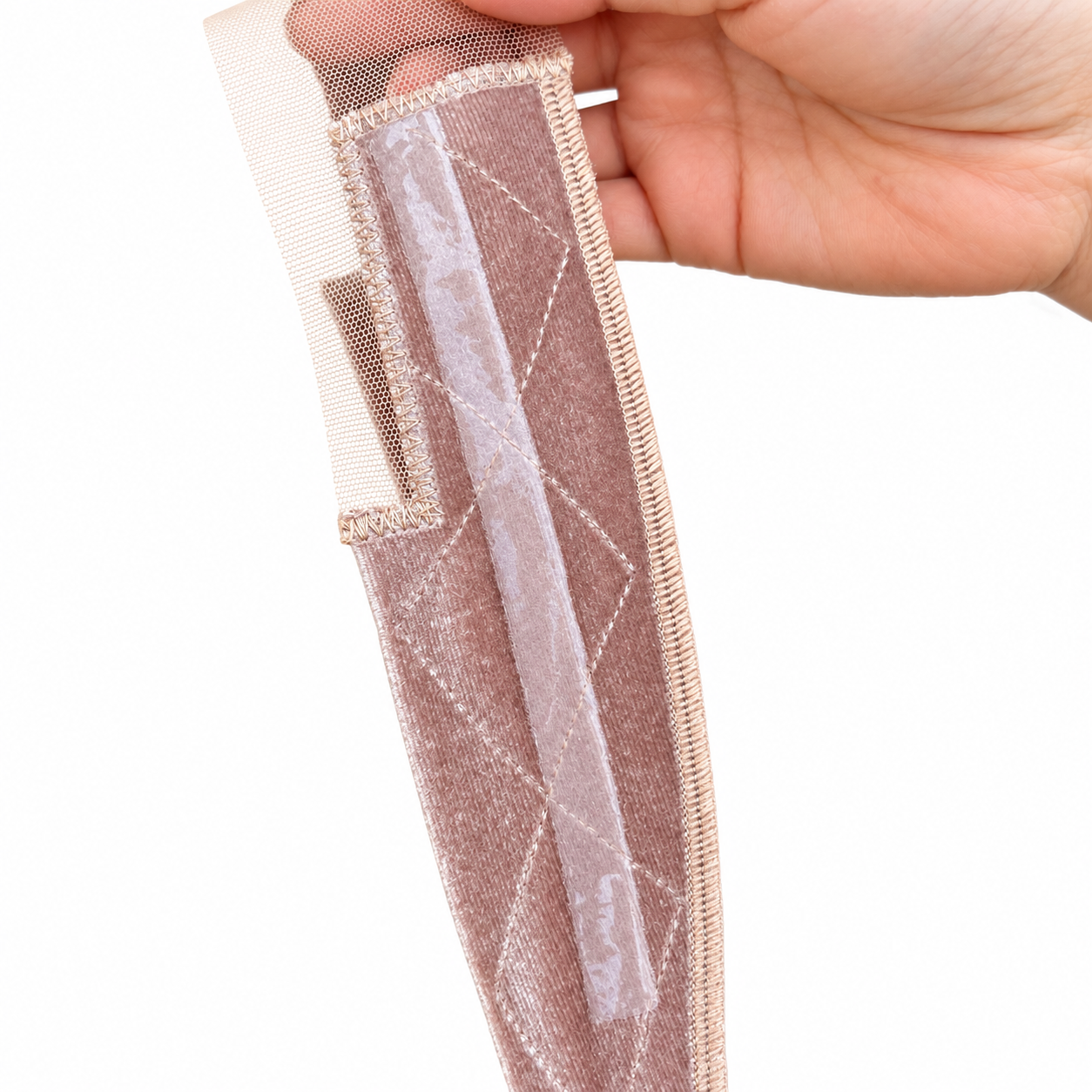 Lace parting velvet wig grip band product detail